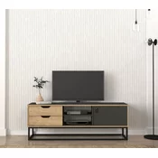 Dolores tv komoda antracit-hrast ( 0000445 )