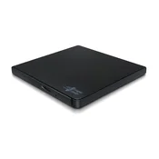 Hitachi-LG Slim Portable DVD-Writer pogon optickog diska DVD±RW Crno