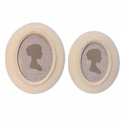 Casa Padrino Baroque Style Picture Frame Set of 2 Antique Cream - Baroque Decoration