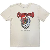 The Grateful Dead Santa Hat Stealie Natural L Majica