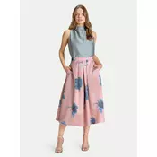 Swing Midi suknja 2AK00300 Ružicasta Regular Fit