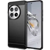 GS Ovitek za OnePlus 12 5G, karbonski, črn