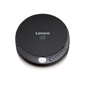 Lenco Prenosni CD predvajalnik Lenco CD-010 CD, CD-RW, CD-R Funkcija polnjenja baterije Črna