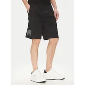 KARL LAGERFELD Športne kratke hlače 265709 552600 Črna Regular Fit