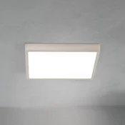ORION LED stropna svjetiljka Disc, satenska završna obrada boje nikla, duljina 24 cm - Dnevni boravak/blagovaonica - Moderan - satenski nikal, bijela - Aluminij