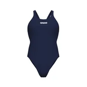 ARENA Enodelne kopalke SWIM TECH SOLID mornarska/bela