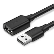 Ugreen Ugreen podaljšek USB-A 2.0, 0,5 m, črn