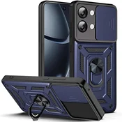 GS Oklepni ovitek za Xiaomi Poco X8 Pro Max, CamShield Slide, moder