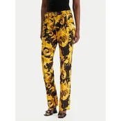 Versace Jeans Couture Hlače iz tkanine 80HAA111 NS756 Črna Regular Fit