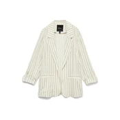 VERO MODA Blazer VMROSIE  ecru / temno bež
