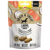 GimDog Train & Treat Lachs & Kokos snack 125 g