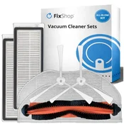 Komplet nadomestnih delov za Xiaomi Mi Robot Vacuum Mop Essential (Mijia G1) (1x Glavna krtača, 2x Filter, 2x Stranska krtača, 2x Krpa za brisanje)