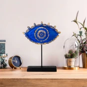 Aberto Design Dekorativna figura Yak-048, 20x27x8 cm, Plava