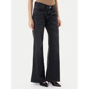 Marella Jeans hlače 2523186034 Črna Wide Leg
