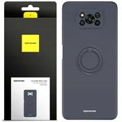 Spacecase SPACECASE OVITEK SILIKONSKI OBROČ POCO X3 PRO NFC ČRN, (21964422)