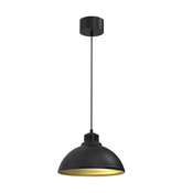 Luster na sajli SVEN 1xE27/15W/230V crna/zlatna
