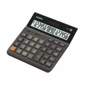 CASIO 16 mesta DH16 Kalkulator stoni, Crna/Siva