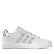 Adidas Patike za devojcice Grand Court 2.0 K, GW6506, Belo-srebrne