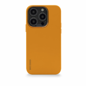 Decoded AntiMicrobial Silicone Backcover iPhone 14 Pro Apricot