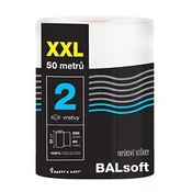 Večnamenske papirnate brisače Balsoft XXL zvitek 50m