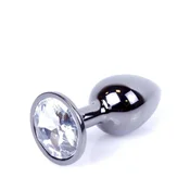 Gardj Europe MyLove Toys – Nakit Dark Silver PLUG – prozoren