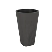 Cvetlični lonec MUZA 390mm srednji antracitni 80703