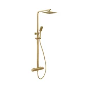 BATH DELUXE 31-120-06-70-00 - Tuš set s termostatsko pipo NAESBY brušena medenina