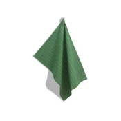 Kela Kuhinjska krpa Cora, 100 % bombaž, svetlo zelene/zelene črte, 70,0 x 50,0 cm