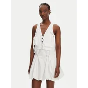 PINKO Vsakodnevna obleka Benny 105305 A2MO Bela Regular Fit