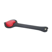 Ouch! Milan Collection Paddle Black/Red - Dual-Tone Leather Impact Tool OU967BLKRD