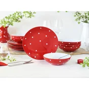 Creatable Jedilni Servis Polka Dots, 12-Delni