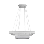 LED prigušiva luster na sajli LED/113W/230V 3000K bela