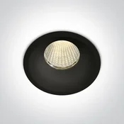 UGRADBENA SVJETILJKA LED/12W/3000K/1100lm/38°/700mA IP44 CRNA