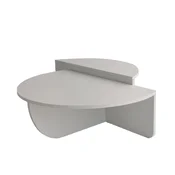 Hanah Home Podium Sto za dnevnu sobu, Bela