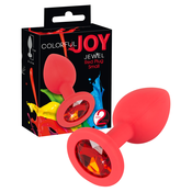 You2Toys Colorful Joy Jewel Plug Small Red