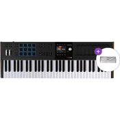 Arturia KeyLab 61 mk3 SET 2 MIDI keyboard Black