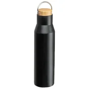 BOCA TERMO METALNA 550ML S DRVENIM POKLOPCEM MACMA 8389303 CRNA