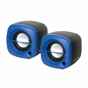 Zvucnik Omega OG15BL 2.0 6w plavi usb