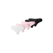 Hunkemöller Tangice svetlo roza/črna/bela