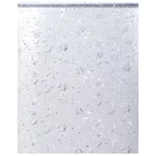 Vidaxl Okenska folija matirana cvetlični vzorec 90x500 cm PVC