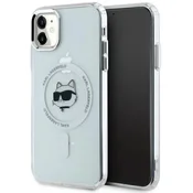 shumee Ovitek Karl Lagerfeld MagSafe za iPhone 11, bel