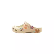 Crocs Cokle Classic  bež / zelena / robida / temno oranžna