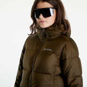 COLUMBIA ženska jakna Puffect Mid Hooded Jacket, smeđa
