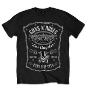 Guns N Roses Paradise City Label Black M Majica