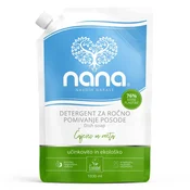 DETERGENT ZA ROČNO POMIVANJE POSODE NANA ČAJEVEC IN META EKO POLNILO, 1030 ml