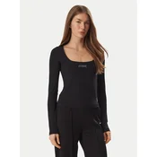 Guess Bluza V6BP05 K6318 Črna Slim Fit