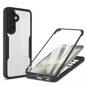 Hibridni Full body ovitek Techsuit ColorVerse 360 za Samsung Galaxy S25 - black