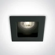 VGRADNA SVETILKA 1×GU10/50W/MR16/230V IP20 ČRNA DM51105TA/B
