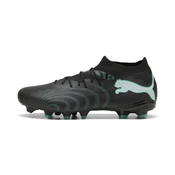 PUMA FUTURE 9 MATCH FG/AG Football Boots Unisex, Shoes, Black/Intense Mint/White, 40.5