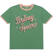Britney Spears Retro Text Green XL Majica